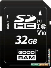 Карта памяти GOODRAM S1A0 SDHC S1A0-0320R12 32GB