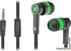 Наушники Defender Pulse 420 (черный/зеленый) 