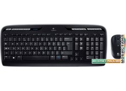 Клавиатура + мышь Logitech Wireless Combo MK330