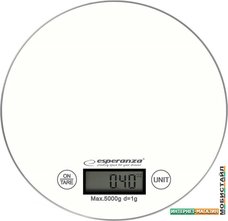 Кухонные весы Esperanza Mango EKS003 (белый)
