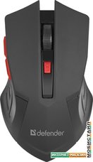 Мышь Defender Accura MM-275 (черный/красный)