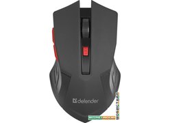 Мышь Defender Accura MM-275 (черный/красный)