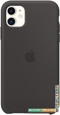 Чехол Apple Silicone Case для iPhone 11 (черный)