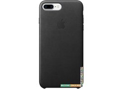 Чехол Apple Leather Case для iPhone 7 Plus Black [MMYJ2]