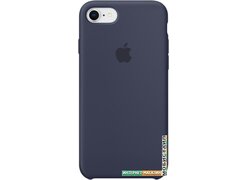 Чехол Apple Silicone Case для iPhone 8 / 7 Midnight Blue