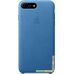 Чехол Apple Leather Case для iPhone 7 Plus Sea Blue 