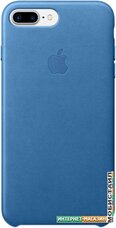 Чехол Apple Leather Case для iPhone 7 Plus Sea Blue 
