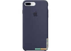 Чехол Apple Silicone Case для iPhone 8 Plus / 7 Plus Midnight Blue