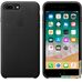 Чехол Apple Leather Case для iPhone 8 Plus / 7 Plus Black