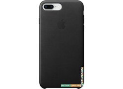 Чехол Apple Leather Case для iPhone 8 Plus / 7 Plus Black