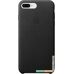 Чехол Apple Leather Case для iPhone 8 Plus / 7 Plus Black