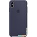 Чехол Apple Silicone Case для iPhone XS Max Midnight Blue