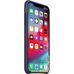 Чехол Apple Silicone Case для iPhone XS Max Midnight Blue