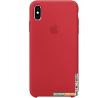 Чехол Apple Silicone Case для iPhone XS Max Red