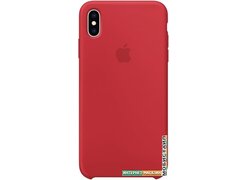 Чехол Apple Silicone Case для iPhone XS Max Red
