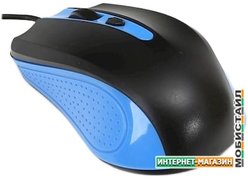 Мышь Omega OM-05 (черный/синий)