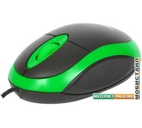Мышь Omega OM-06 (черный/зеленый)