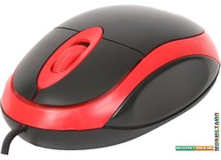 Мышь Omega OM-06 (черный/красный)