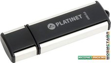 USB Flash Platinet X-Depo USB 3.0 64GB (черный/серебристый)