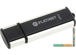 USB Flash Platinet X-Depo USB 3.0 64GB (черный/серебристый)