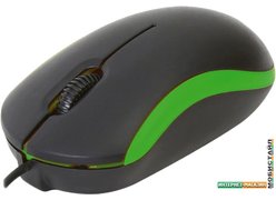 Мышь Omega OM-07 (черный/зеленый)