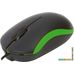 Мышь Omega OM-07 (черный/зеленый)
