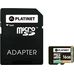 Карта памяти Platinet PMMSD1610 16GB + адаптер