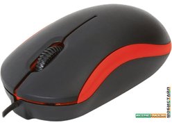 Мышь Omega OM-07 (черный/красный)