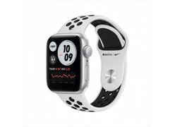 Умные часы Apple Watch SE Nike 44 мм (алюминий серебристый/чистая платина)