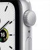 Умные часы Apple Watch SE 40 мм (алюминий серебристый/белый спортивный)