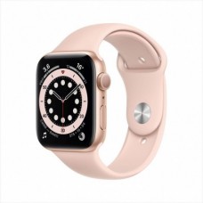 Умные часы Apple Watch Series 6 44 мм (алюминий золотистый/розовый песок)