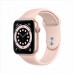 Умные часы Apple Watch Series 6 44 мм (алюминий золотистый/розовый песок)