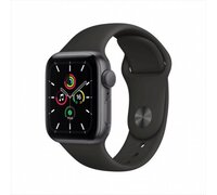 Умные часы Apple Watch SE 44 мм (алюминий серый космос/черный спортивный)