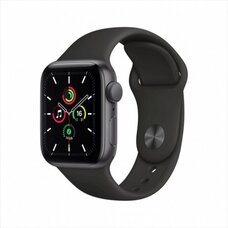 Умные часы Apple Watch SE 44 мм (алюминий серый космос/черный спортивный)