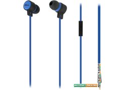 Наушники Ritmix RH-191M (черный/синий)