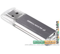 USB Flash Silicon-Power Ultima II I-Series Silver 64 Гб (SP064GBUF2M01V1S)