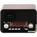 Радиоприемник Ritmix RPR-030 (черный/бордовый)