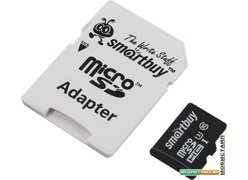 Карта памяти Smart Buy Professional microSDXC Class 10 64GB [SB64GBSDCL10U3-01]