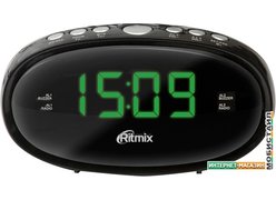 Радиочасы Ritmix RRC-616 (черный)