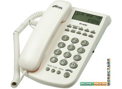 Проводной телефон Ritmix RT-440 (белый)