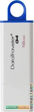 USB Flash Kingston DataTraveler G4 16GB Blue (DTIG4/16GB)