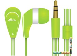 Наушники Ritmix RH-181 (зеленый)