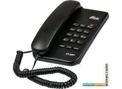 Проводной телефон Ritmix RT-320 (черный)