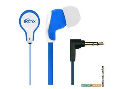 Наушники Ritmix RH-183 (синий/белый)