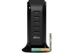 Сетевое зарядное Ritmix RM-5055AC (черный)
