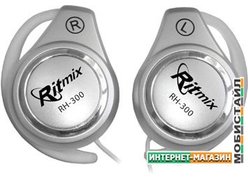 Наушники Ritmix RH-300 (серебристый)