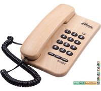 Проводной телефон Ritmix RT-320 (светлое дерево)
