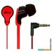 Наушники Ritmix RH-183 (черный/красный)