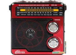 Радиоприемник Ritmix RPR-202 (красный)