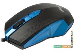 Мышь Ritmix ROM-202 (черный/синий)